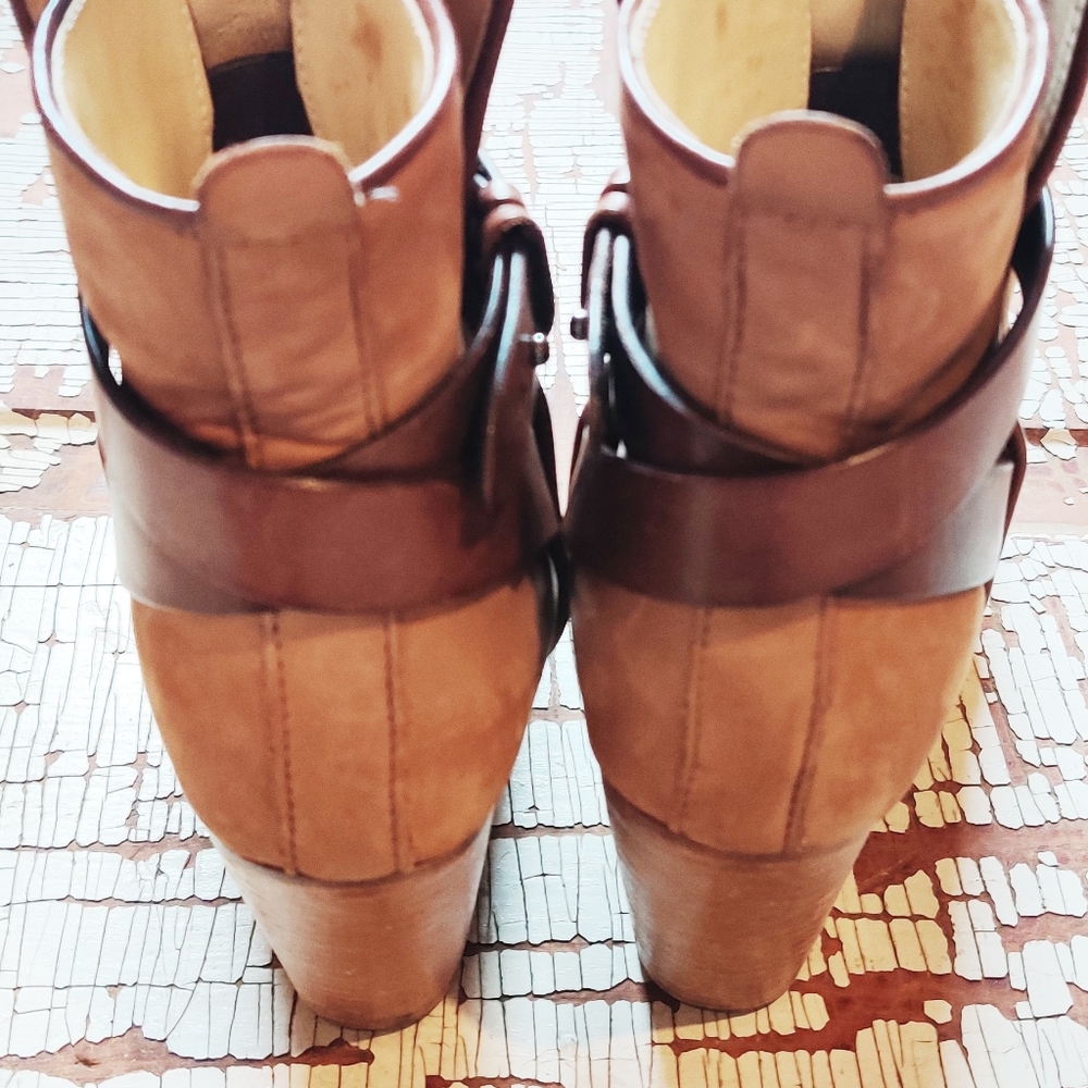 Rag & Bone Suede Kinsey Heeled Booties 7.5 - image 5